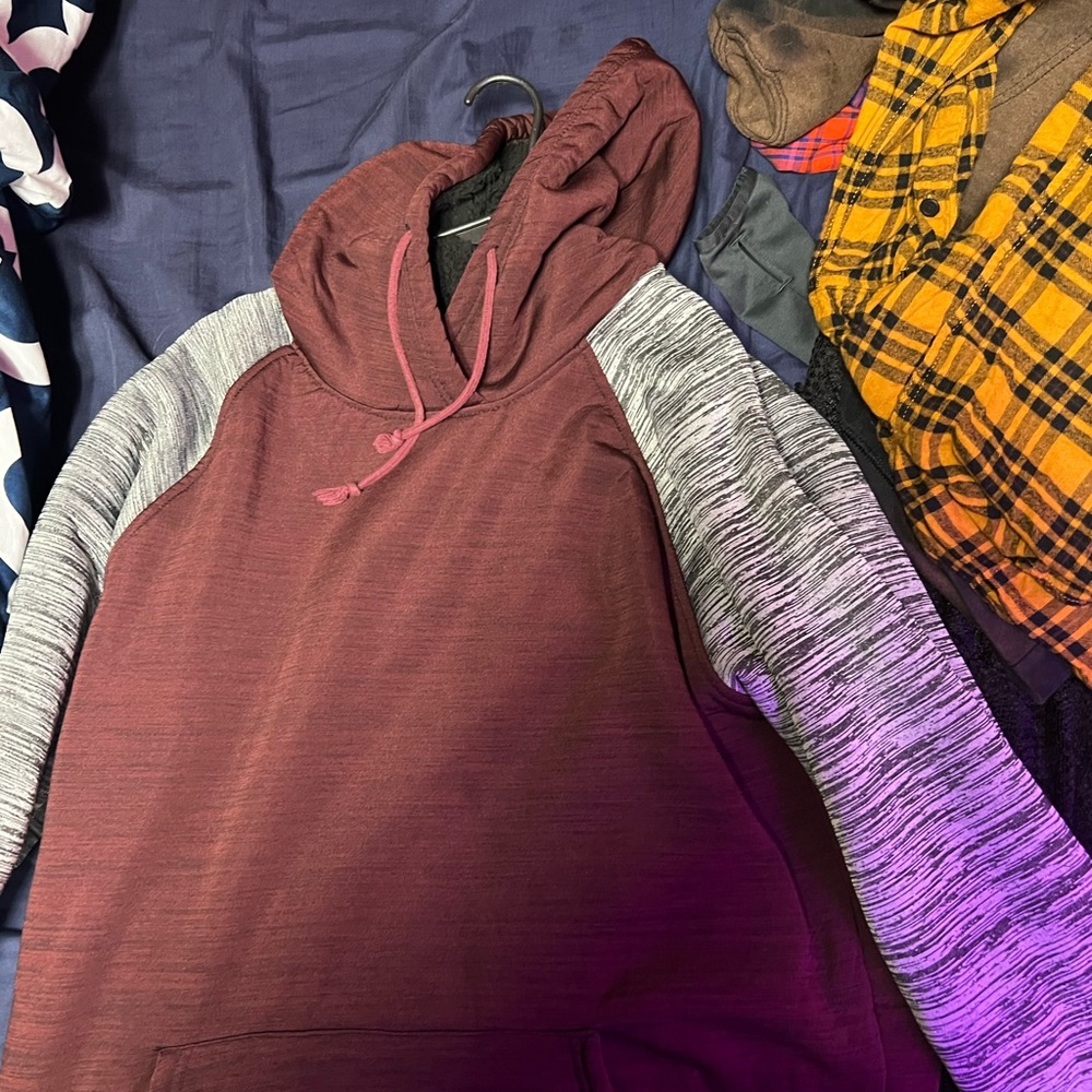 Insulated sweatshirt